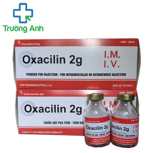 Oxacilin 2g VCP - Thuốc điều trị nhiễm khuẩn hiệu quả