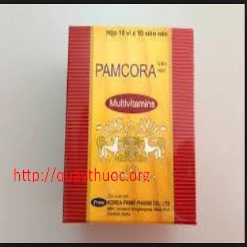 Pamcora - Thực phẩm bổ sung vitamin và khoáng chất hiệu quả