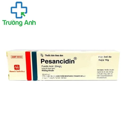 Pesancidin cream 10g - Thuốc điều trị nhiễm khuẩn ngoài da hiệu quả