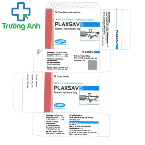 Plaxsav 5 - Thuốc điều trị tăng huyết áp hiệu quả của SAVIPHAMR