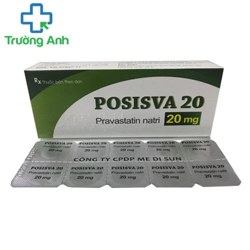 POSISVA 20 - Thuốc điều trị bệnh tim mạch của Medisun