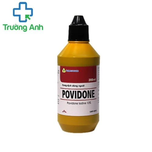 Povidone 10% Agimexpharm - Thuốc sát khuẩn vết thương