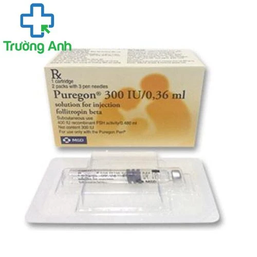 Puregon 300IU/0.36ml - Thuốc điều trị không rụng trứng ở phụ nữ của Germany