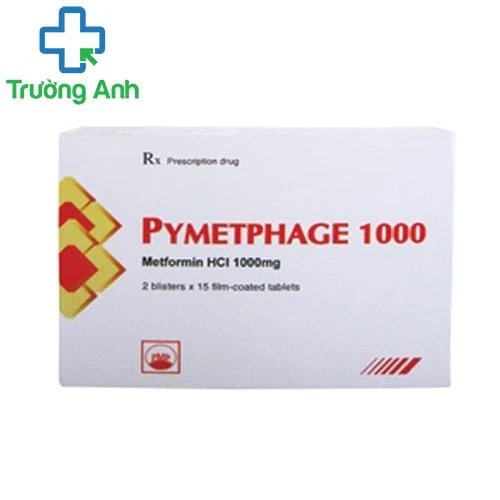 PYMETPHAGE 1000 - Thuốc điều trị tiểu đường type 2 của Pymepharco