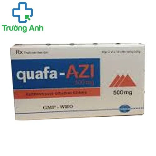 Quafa-Azi 500 mg - Thuốc điều trị nhiễm khuẩn hiệu quả của Quapharco