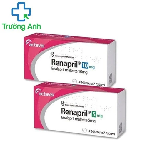 Renapril 5mg - Thuốc điều trị tăng huyết áp, phòng ngừa suy tim của Bulgaria