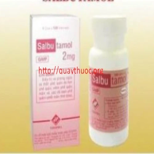 Salbutamol 2mg Vidiphar - Thuốc điều trị bệnh đường hô hấp hiệu quả