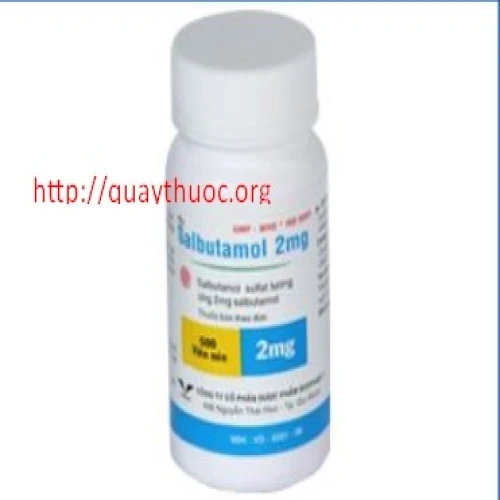 Salbutamol Bidiphar 2mg - Thuốc điều trị các bệnh đường hô hấp hiệu quả