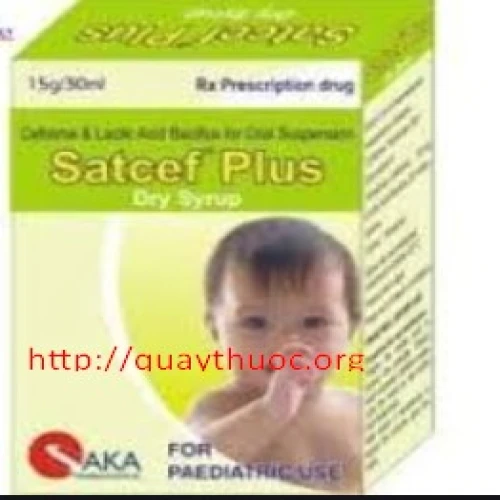 Satcef plus - Thuốc điều trị viêm tai giữa hiệu quả của Ấn Độ