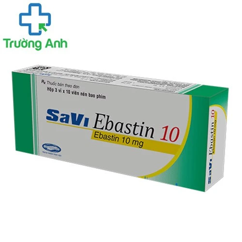 SaVi Ebastin 10 - Thuốc điều trị viêm mũi dị ứng hiệu quả của SAVIPHAMR