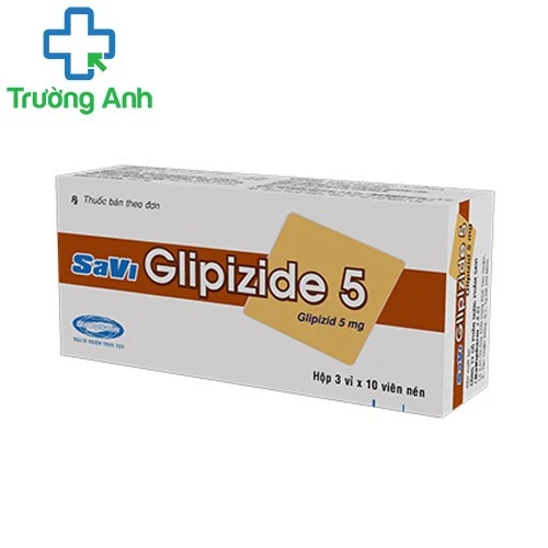 SaVi Glipizide 5 - Thuốc điều trị đái tháo đường (type II) hiệu quả