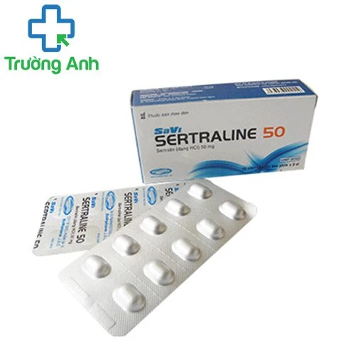 SaVi Sertraline 50 - Thuốc điều trị bệnh trầm cảm của  SAVIPHAMR