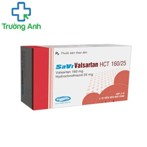 SaVi Valsartan HCT 160/25 - Thuốc điều trị tăng huyết áp của SAVIPHARM