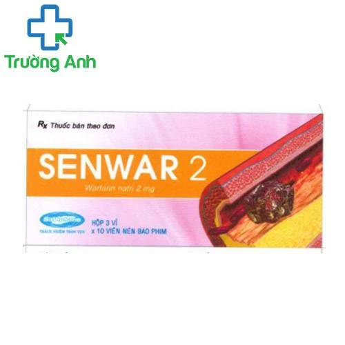Senwar 2 - Thuốc điều trị nhồi máu cơ tim hiệu quả của SAVIPHARM