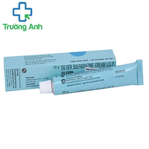 Silvirin cream 20g - Thuốc phòng ngừa và điều trị nhiễm khuẩn hiệu quả