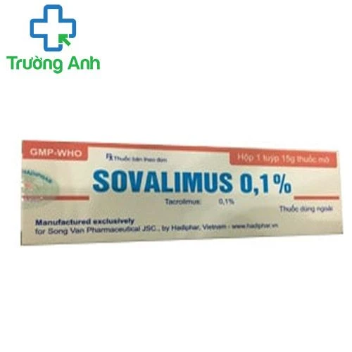 Sovalimus 0.1 - Thuốc điều chàm thể tạng
