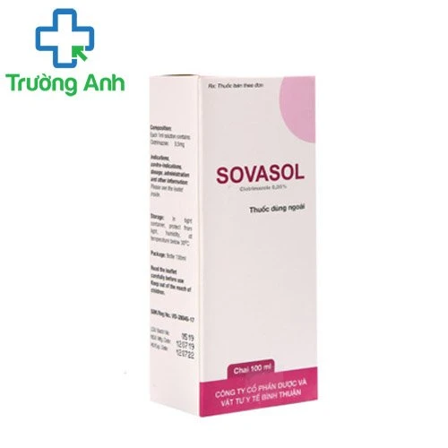 Sovasol-  thuốc điều trị nấm da của cty Bình Thuận