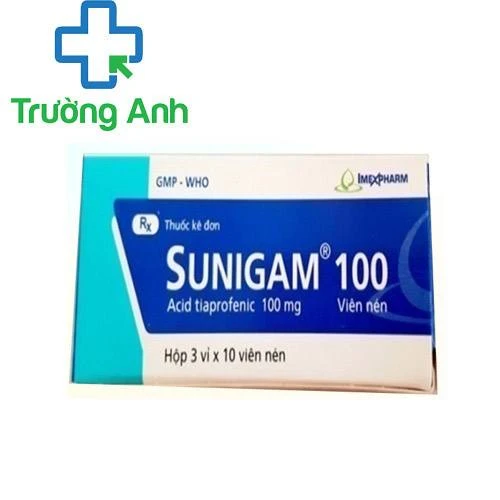 SUNIGAM 100 - Thuốc điều trị viêm thấp khớp của Imexpharm