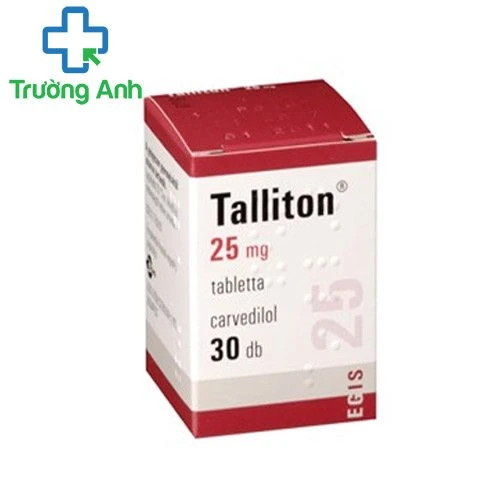 Talliton 25mg - Thuốc điều trị cao huyết áp, suy tim hiệu quả của Egis