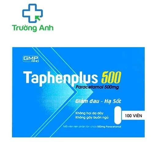 Taphenplus 500 - Thuốc giảm đau, hạ sốt hiệu quả