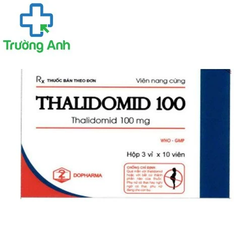 Thalidomid 100 Dopharma - Thuốc điều trị đau tủy xương hiệu quả