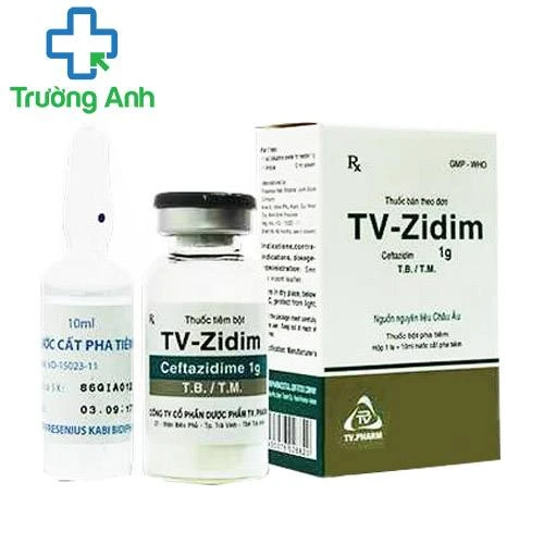 TV-Zidim 1g - Thuốc điều trị nhiễm khuẩn hiệu quả của TVPharm