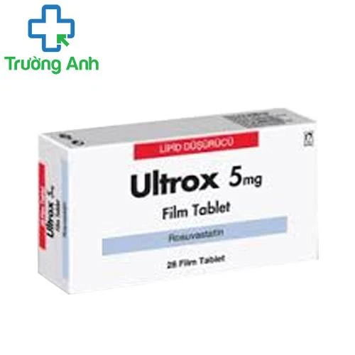 Ultrox 5mg - Thuốc điều trị tăng cholesterol máu nguyên phát của Turkey