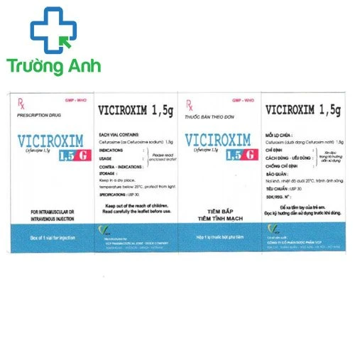 Viciroxim 1,5g VCP - Thuốc điều trị nhiễm khuẩn hiệu quả
