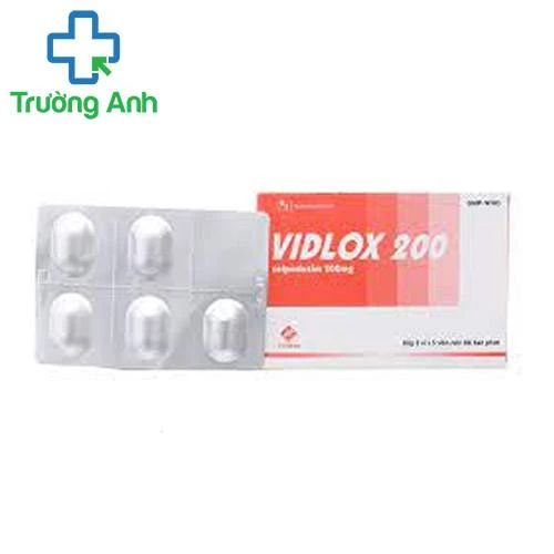 Vidlox 200  Vidipha - Thuốc điều trị nhiễm khuẩn hiệu quả
