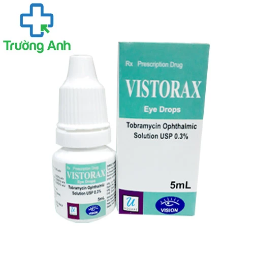 Vistorax Eye Drops - Thuốc điều trị nhiễm trùng mắt hiệu quả của Ấn Độ