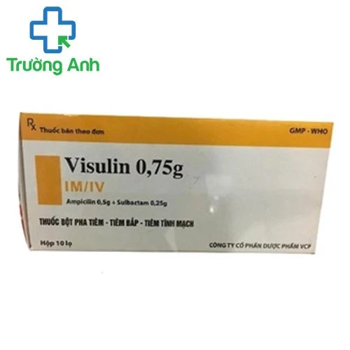 Visulin 0,75g VCP - Thuốc điều trị nhiễm khuẩn hiệu quả.