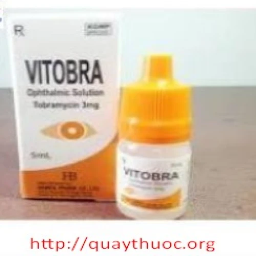 Vitobra 5ml - Thuốc điều trị nhiễm khuẩn ở mắt hiệu quả của Hàn Quốc 