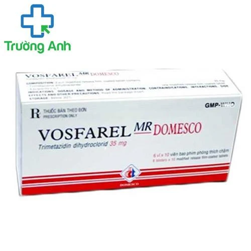 Vosfarel MR Domesco - Thuốc điều trị đau thắt ngực hiệu quả