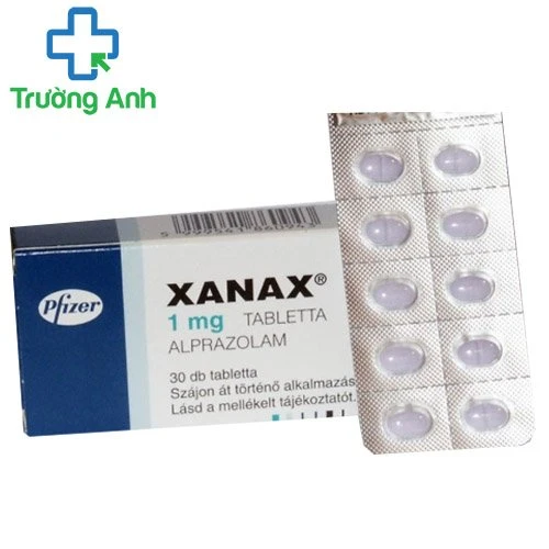 Xanax 1mg - Thuốc điều trị hội chứng hoảng sợ, lo âu hiệu quả của Pfizer