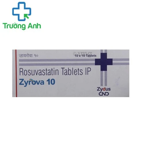 Zyrova 10 - Thuốc điều trị tăng cholesterol hiệu quả của Cadila