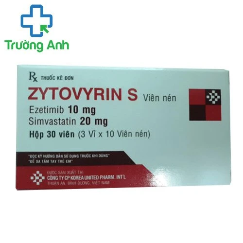 Zytovyrin S - Thuốc điều trị tăng cholesterol máu nguyên phát hiệu quả