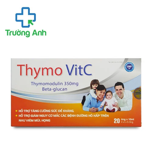 Thymo VitC Trường Thọ - Hỗ trợ giảm nguy cơ mắc các bệnh đường hô hấp