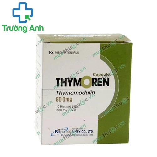 Thymoren - Thuốc kháng sinh hiệu quả của Hàn Quốc