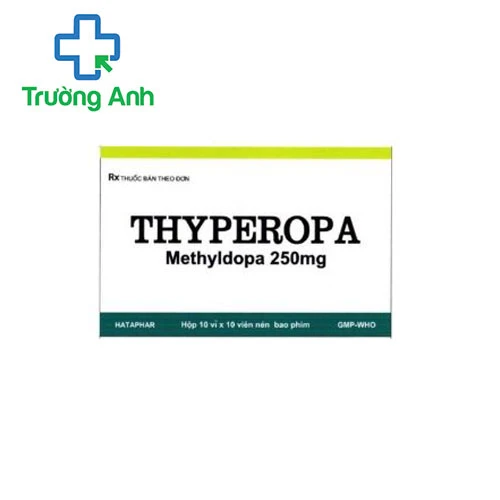 Thyperopa - Hỗ trợ điều trị tăng huyết áp hiệu quả của Hataphar