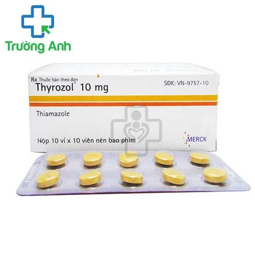 Thyrozol 10mg - Thuốc điều trị cường giáp hiệu quả
