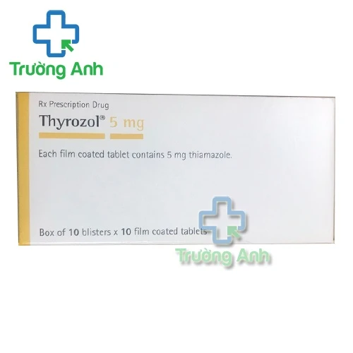 Thyrozol 5mg - Thuốc điều trị cường giáp hiệu quả