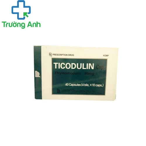 Ticodulin 80mg - Giúp hỗ trợ điều trị nhiễm trùng hiệu quả