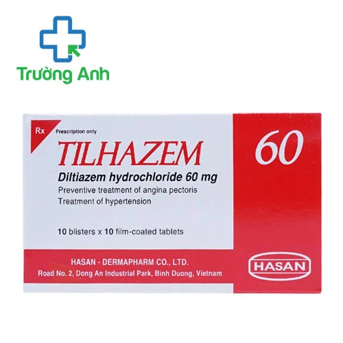 Tilhazem 60 - Thuốc điều trị các cơn đau thắt ngực hiệu quả của Hasan