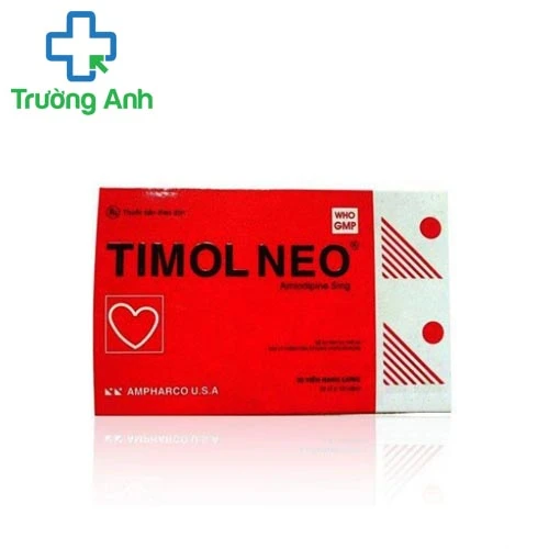 Timol Neo 5mg - Thuốc điều trị huyết áp cao hiệu quả của Ampharco U.S.A