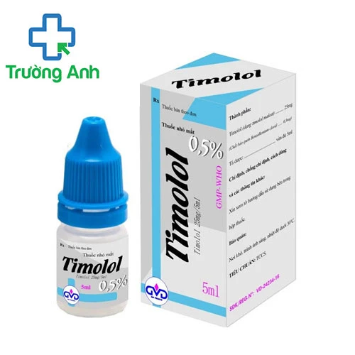 Timolol 0,5% MD Pharco - Điều trị tăng nhãn áp hiệu quả
