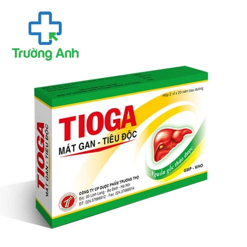 Tioga (viên) - Giúp mát gan, tiêu độc hiệu quả 