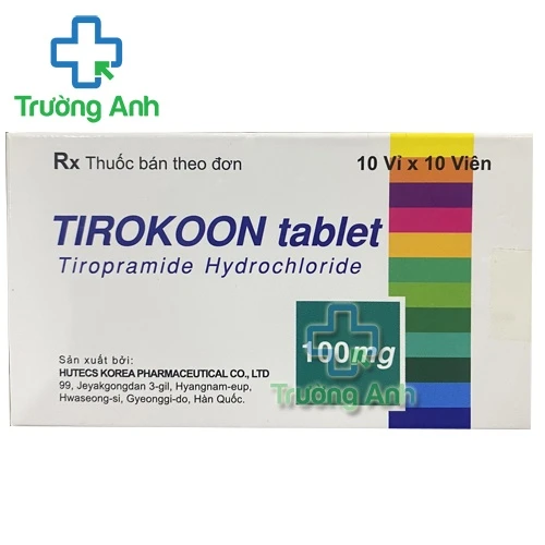 Tirokoon tablet - Thuốc điều trị co thắt dạ dày ruột hiệu quả của Hàn Quốc
