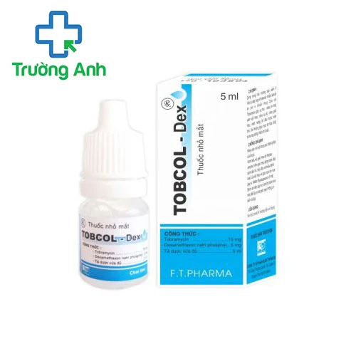 Tobcol - Dex - Điều trị viêm mắt, viêm kết mạc của F.T.PHARMA