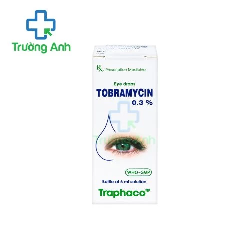 Tobramycin 0,3% Traphaco - Thuốc điều trị nhiễm khuẩn mắt