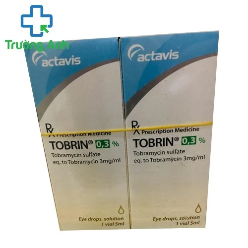 Tobrin 0,3% - Thuốc nhỏ mắt